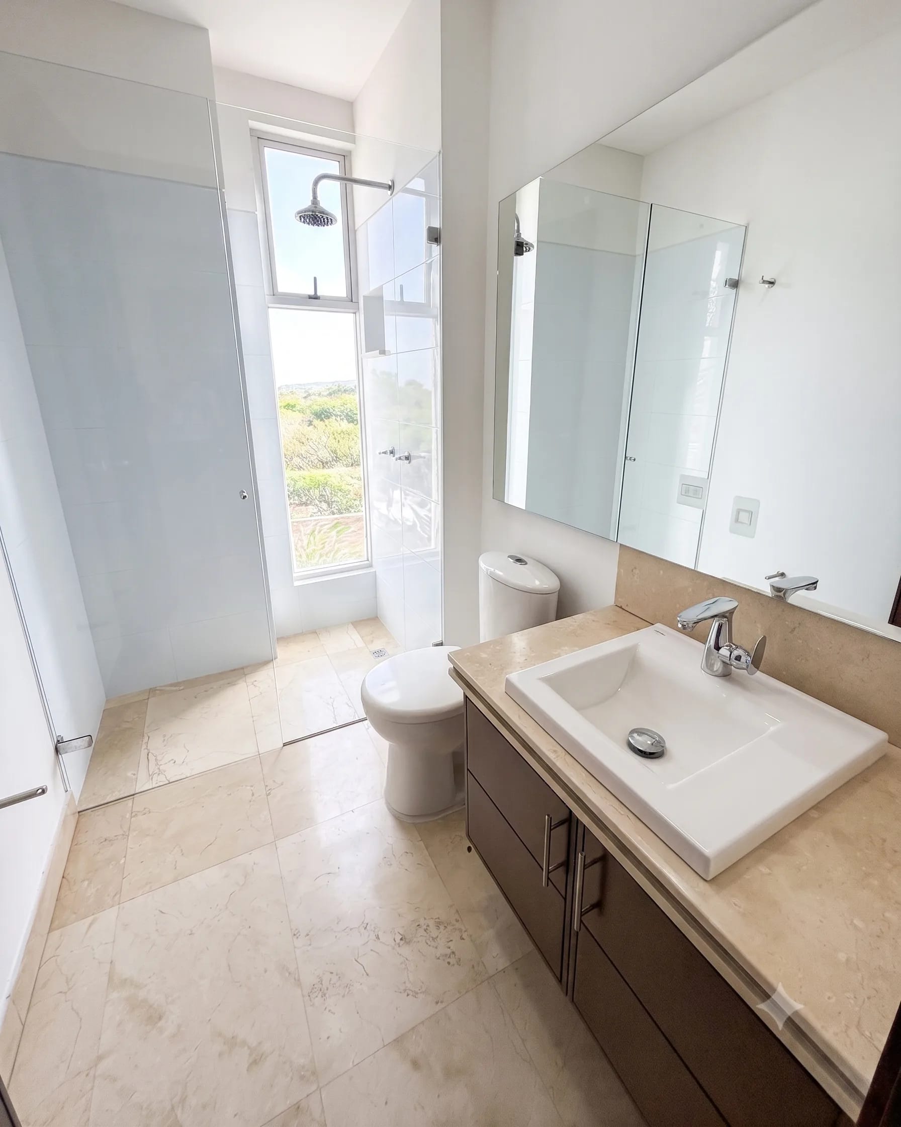 Baño con ventana